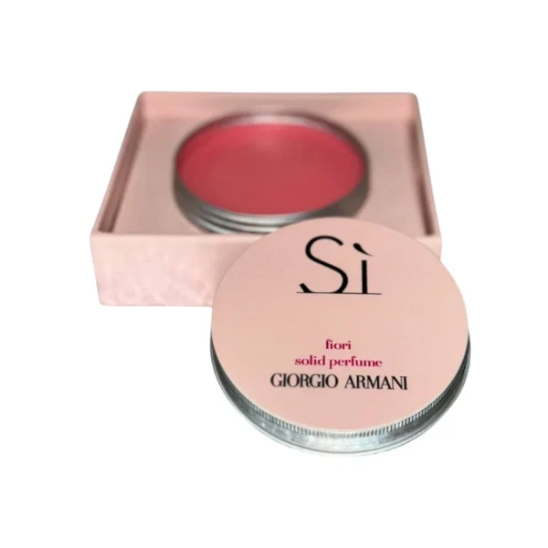 صوليد برفيوم ( مخمريه ) سى فيورى | SOLID PERFUME SI FIORI BY GIORGIO ARMANI 60 G