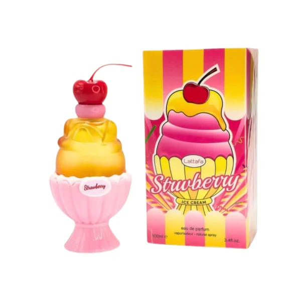 ايس كريم ستروبرى حريمى | ICE CREAM STRAWBERRY BY LATTAFA for women 75 ml